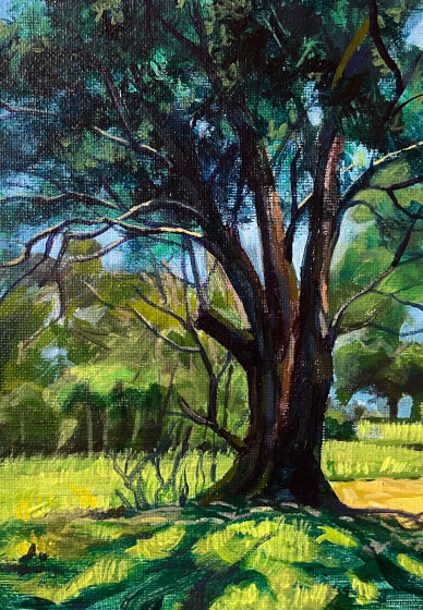 Private Landscape Painting Tuition Class