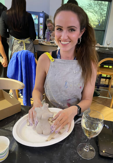 Prosecco and Pottery Workshop