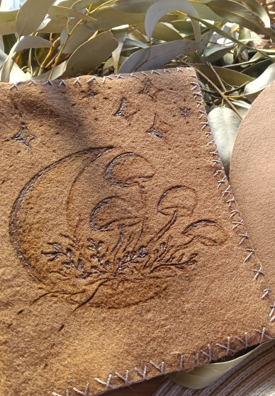 Pyrography - Hat Burning