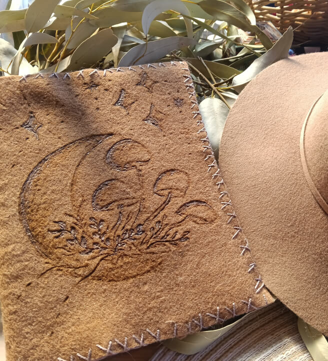 Pyrography - Hat Burning