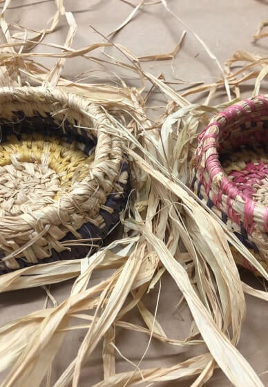 Raffia Basket Weaving Workshop - Central Coast
