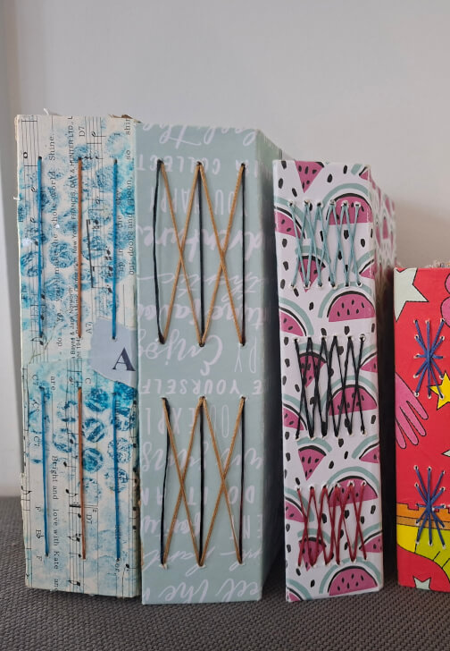 Recycled Junk Journal Bookbinding Workshop