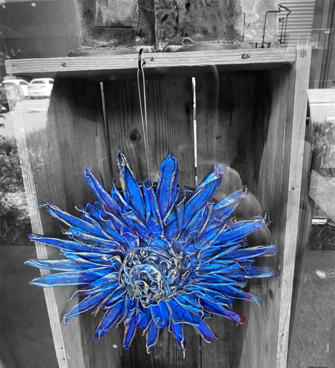 Recycled Sunflower Powertex Workshop Chat and Make