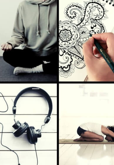 Relaxation Hour: Stretching, Art and Meditation