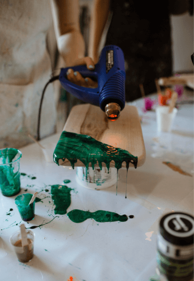 Resin Art Cheeseboard Workshop