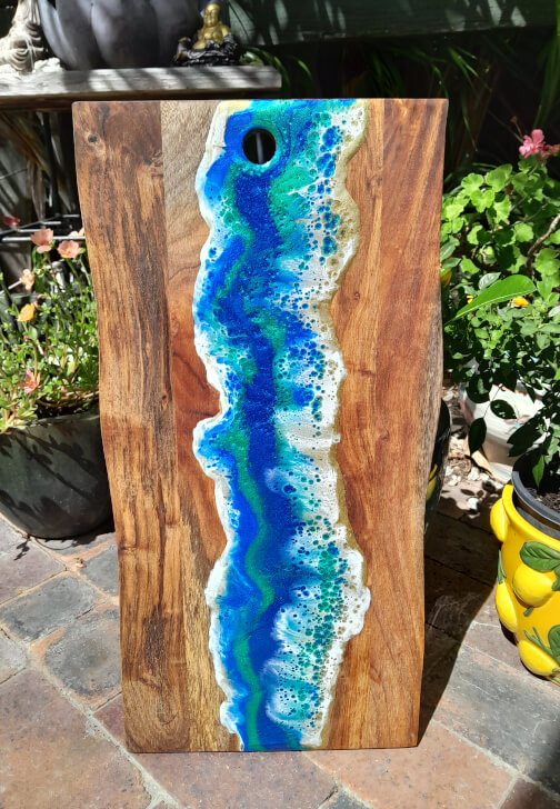 Resin Art Class: Make Your Own Charcuterie Board