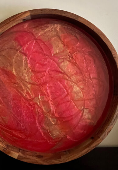Resin Art Class: Make Your Own Serving Tray with a Difference