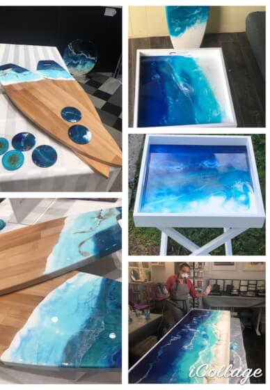 Resin Art Workshop for Private Groups