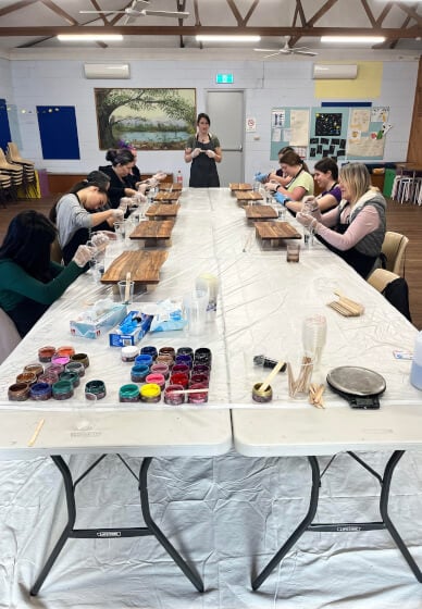 Resin Art Workshop: Large Serving Board