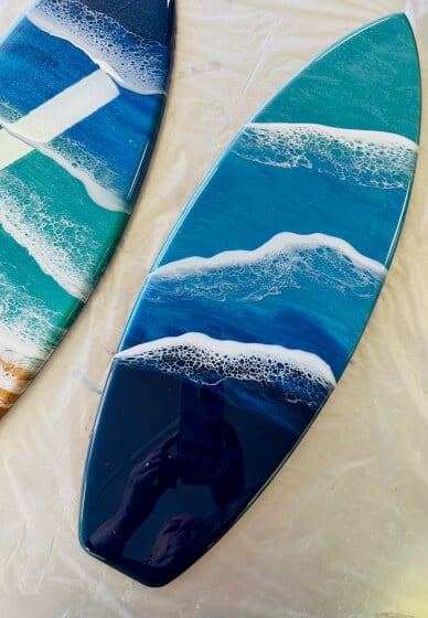 Resin Art Workshop - Surfboard