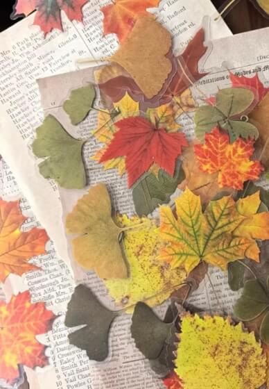 Resin Autumn Leaf Tray Workshop