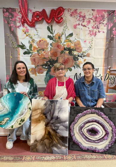 Resin Cheeseboard, Tray or Clock Workshop