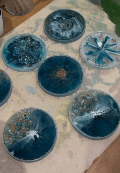 Resin Coaster and Trinket Workshop