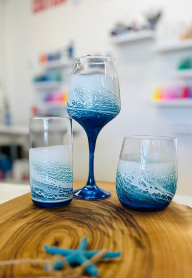 Resin Glassware Class