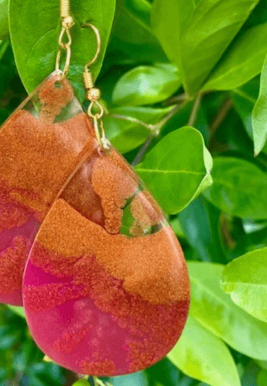Resin Jewellery Class: Make Earrings and More (Four Designs)
