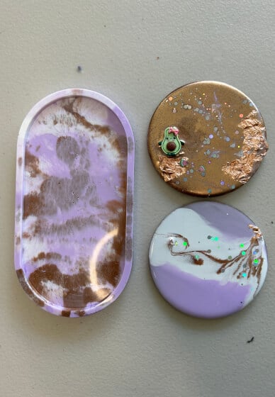 Resin Pouring Class for Teens