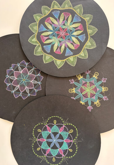 Rest & Create Mandalas