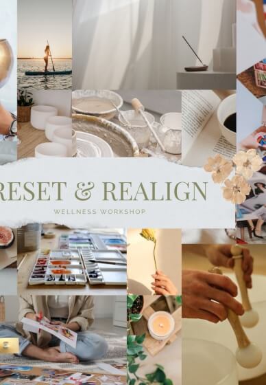 Mindful Vision Board and Sound Healing Workshop