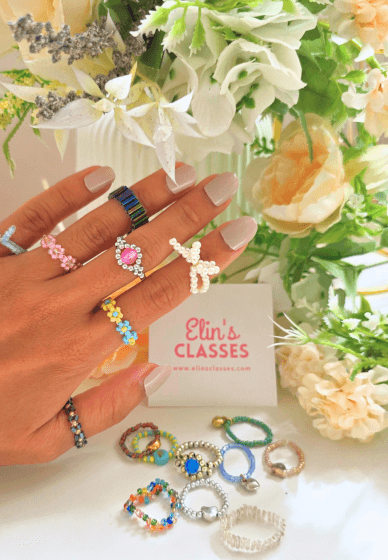 Ring Making Workshop: 4 Beaded Rings