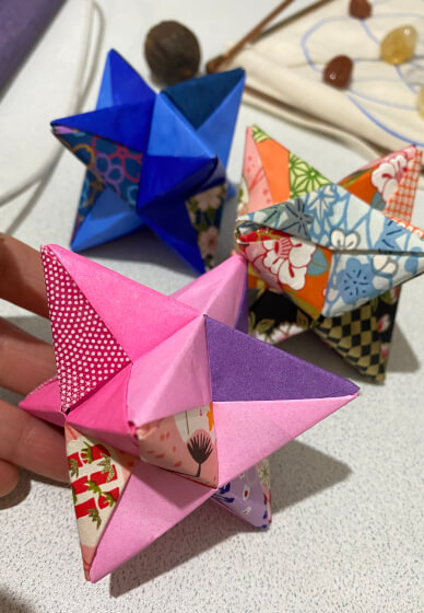 Sacred Geometry Merkaba Origami Class for Children