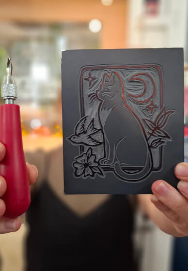 Sailor Jerry Lino Printing Class