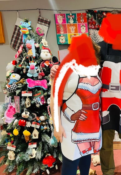 Santa & Dog Christmas Art Photoshoot Experience