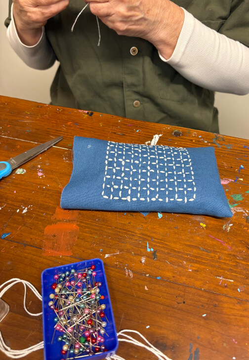 Sashiko Eye Pillow Class