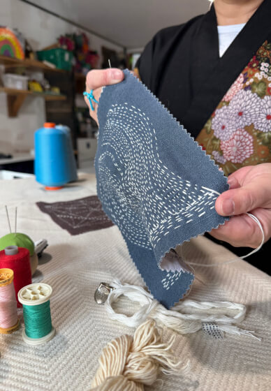 Sashiko Workshop with Yoshi: Mindful Sewing and Repair