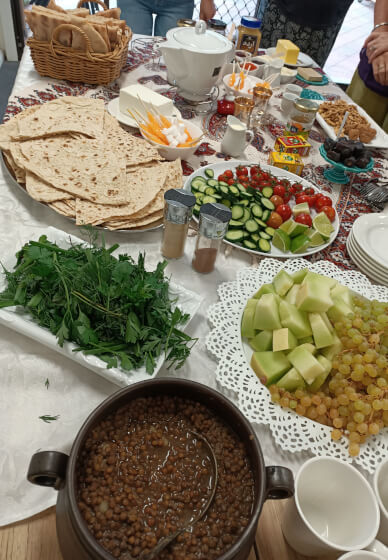 Persian Breakfast Cooking Class