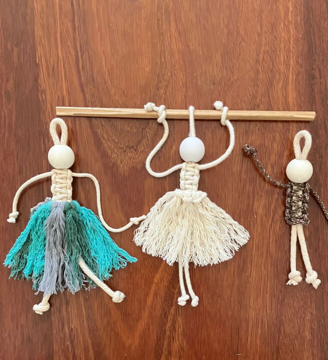 School Holiday Class - Make Macrame Friends