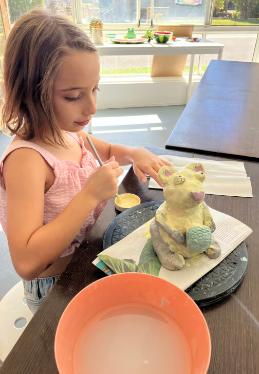 School Holiday Kids' Clay Pottery Class