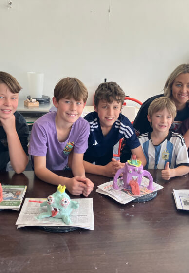 School Holiday Kids' Clay Pottery Class