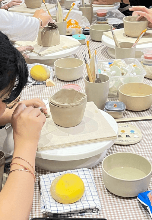 School Holiday Kids Mug Making Class