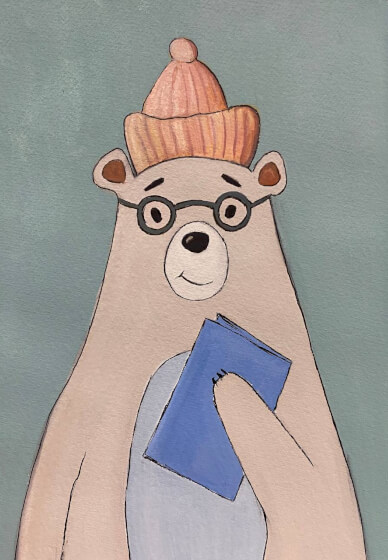 School Holiday Kids Workshop, Cartoon Bear Painting