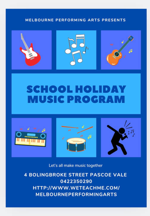 School Holiday Music Workshop