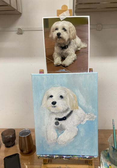 School Holiday Painting Class for Kids: Paint Your Pet