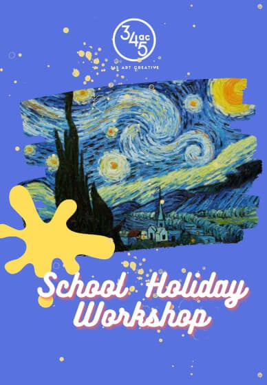 School Holiday Painting Workshop: Starry Night