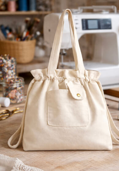 School Holiday Sewing 6h Class - Stylish Shopper Bag