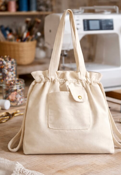 School Holiday Sewing 6h Class - Stylish Shopper Bag
