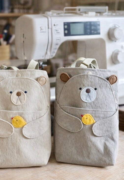 School Holiday Sewing Class: Bear Bag