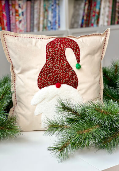 School Holiday Sewing Fun: Santa Pillow Workshop
