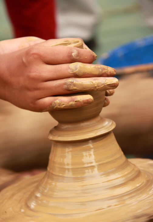 School Holiday Student Pottery Wheel One-week Course