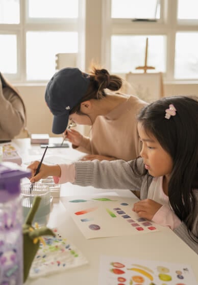 Watercolour Painting Workshop for School Holidays