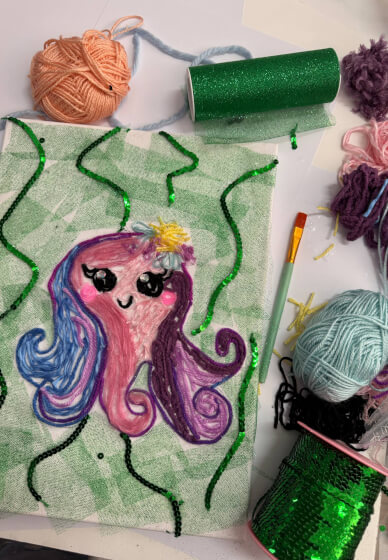 School Holiday Workshop: So Fun String Art