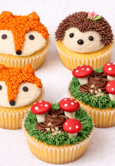 School Holiday Workshop: Woodland Cupcakes
