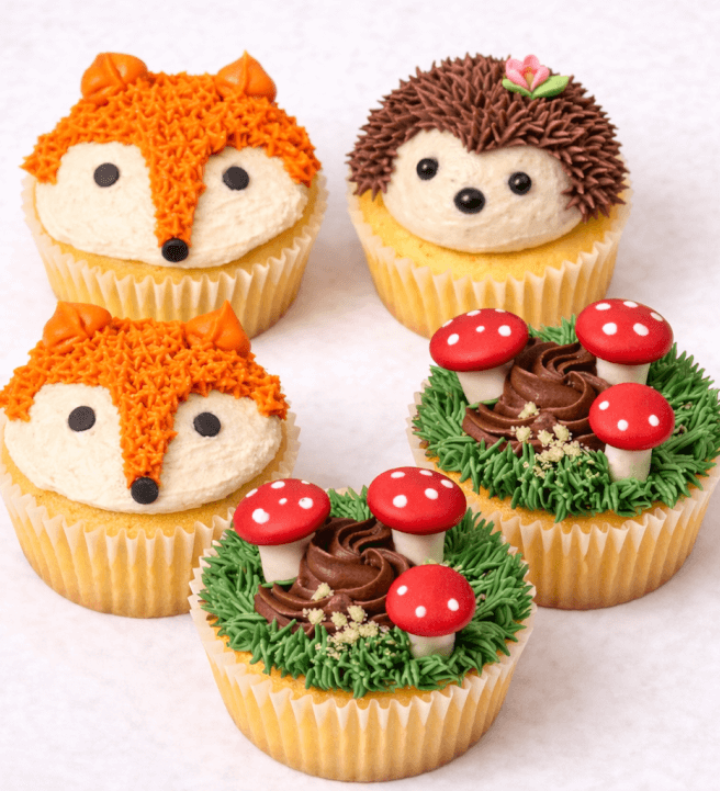 School Holiday Workshop: Woodland Cupcakes