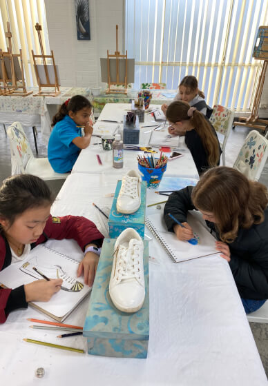 School Holidays Drawing Course for Kids