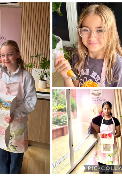 School Holidays Floral Cupcakes Workshop