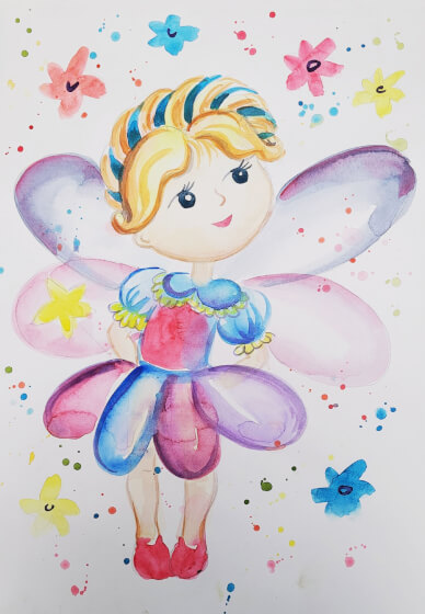 School Holidays Painting Workshop - Fairy
