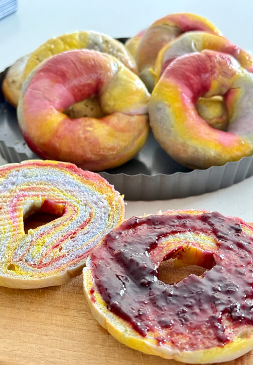 School Holidays Rainbow Bagel Class for Kids